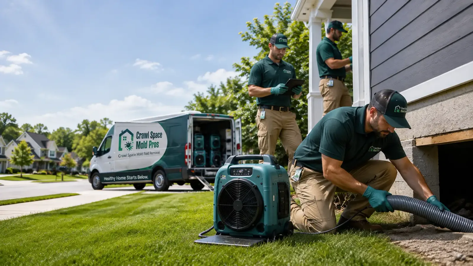 Crawl Space Mold Removal in Oneida, WI